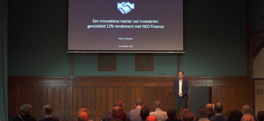 Een innovatieve manier van investeren met NEO Finance